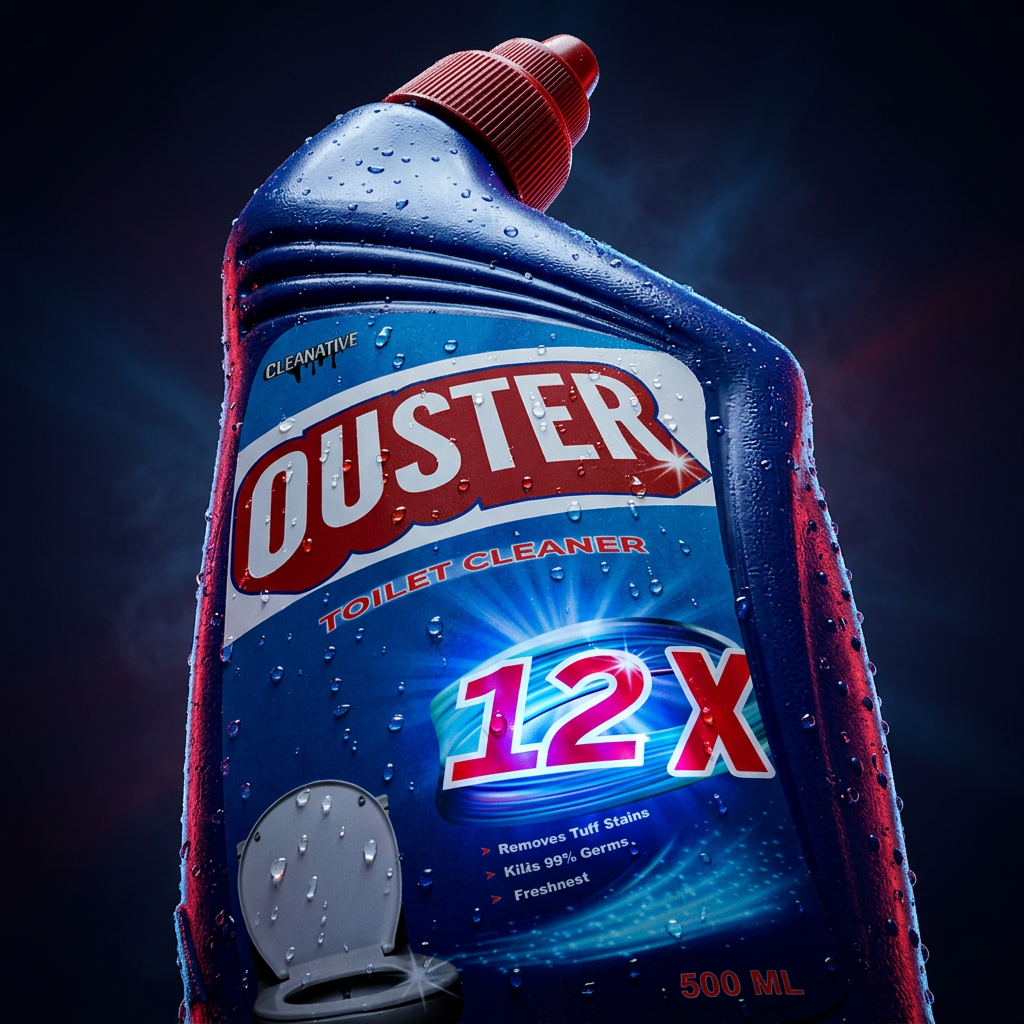 Ouster 12X extreme closeup hero shot with water droplets