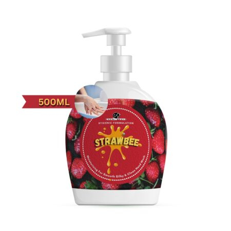 Strawbee Hand Wash | Antibacterial | Skin-Friendly | Moisturizing | 500ml